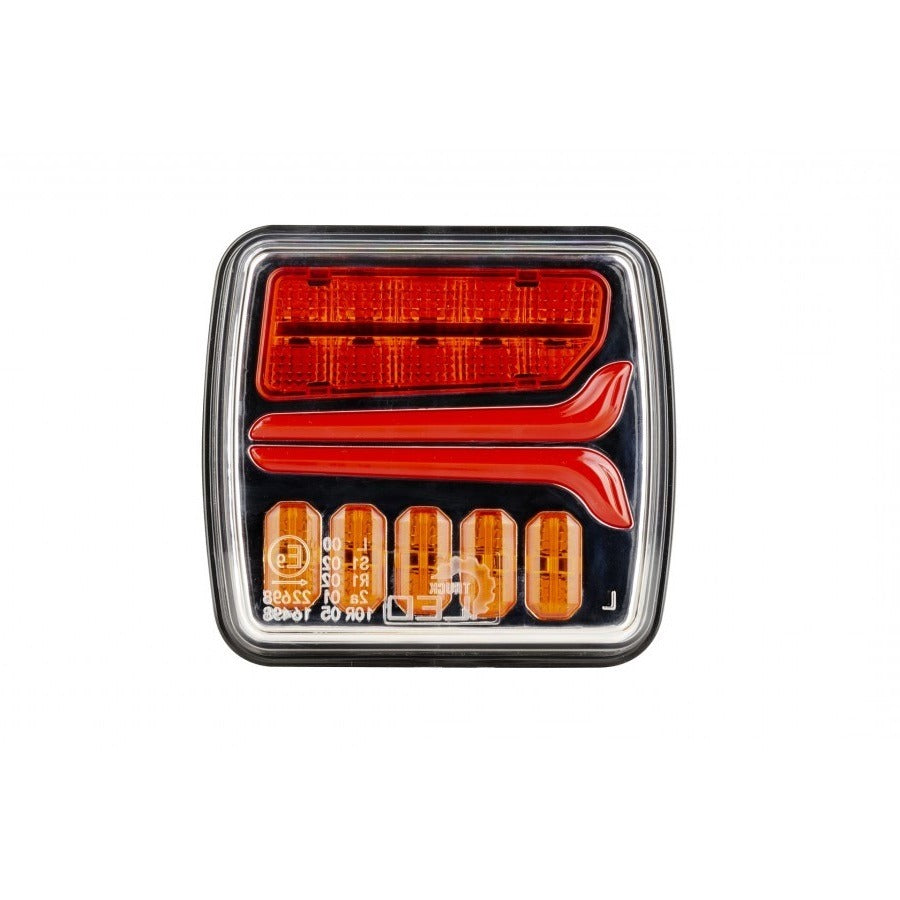LED achterlichtcombinatie - 12 / 24V - 4 in 1 - 34 LED - Rechts LED achterlichtcombinatie - 12 / 24V - 4 in 1 - 34 LED - Rechts